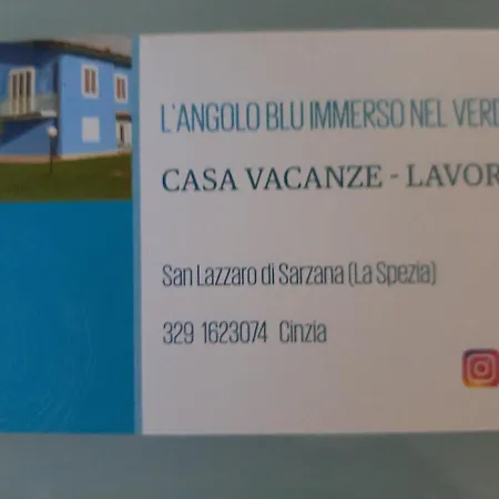 La Casa Blu 5 Terre شقة